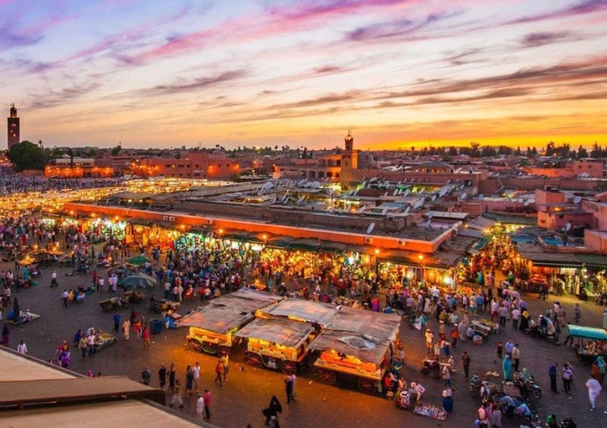 Jemaa El Fna By Night, Marrakech