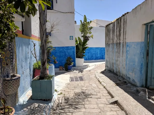 Safe Streets of Old Medina in Rabat
