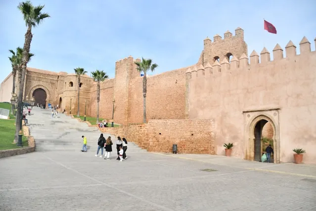 Families Touring the City of Rabat