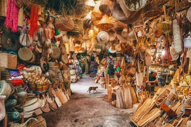 The Souks of Morocco is a safe place for Morocco Student Tours